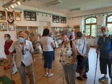 Powiększ zdjęcie: Seniorzy z OWOS w Muzeum Zabawek w Stryszawie