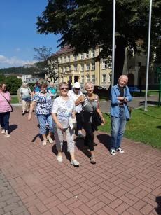 Powiększ zdjęcie: Uczestnicy Klubu Senior Plus z ulicy Jutrzenki na wycieczce w Wiśle